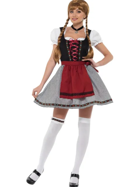 Oktoberfest Kjole -Flirty Fräulein