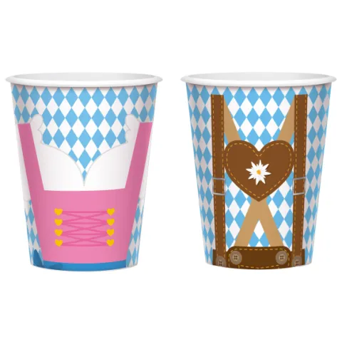 Oktoberfest kopper tyrolermotiv