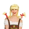 Oktoberfest paryk - Funny beer girl