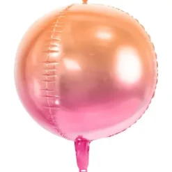 Ombre Folieballon Pink / Orange