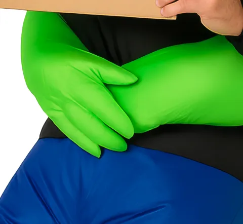 Oppusteligt Bæres af Alien Kostume
