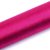 Organza bordløber smal i pink