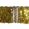 Paillet bælte guld