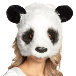 Panda Halvmaske Plys
