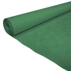 Papirdug damask i grøn