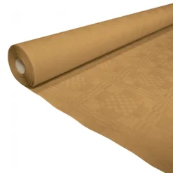 Papirdug damask i guld
