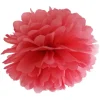 Papir pom pom Rød Ø35