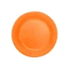 Paptallerken i Orange 23cm