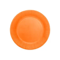 Paptallerken i Orange 23cm