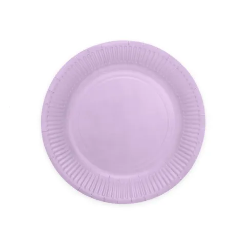 Paptallerken i Syren-lilla 23cm