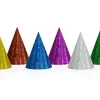 Partyhatte Metallic i pink