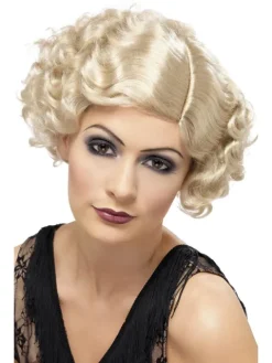 Paryk 20´er kort BLOND