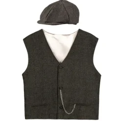 Peaky Blinders vest og hat