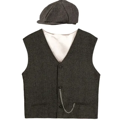 Peaky Blinders vest og hat