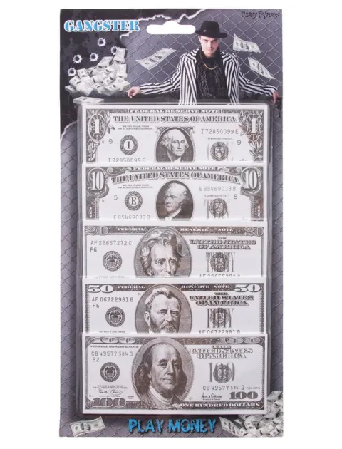 Pengesedler, play money