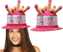 Penis hat - Pink