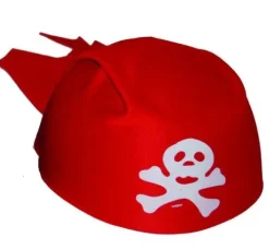 Pirathat Bandana hat i rød