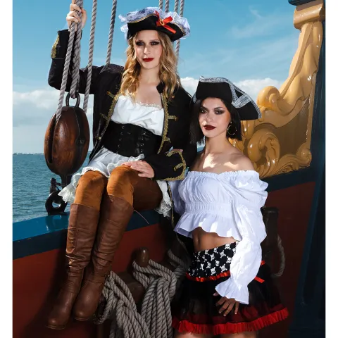 Piratkorset i Sort