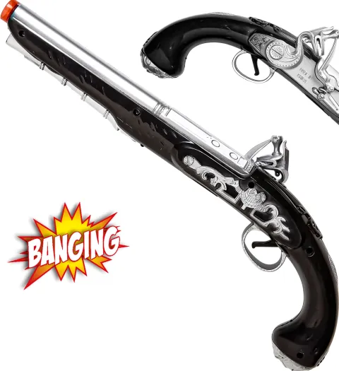 Pirat Pistol m. lyd og lys