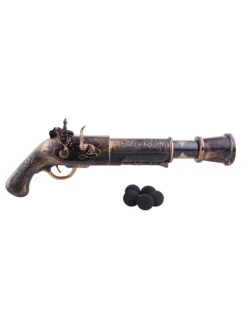 Pirat pistol skyder med kugler - Big Berta