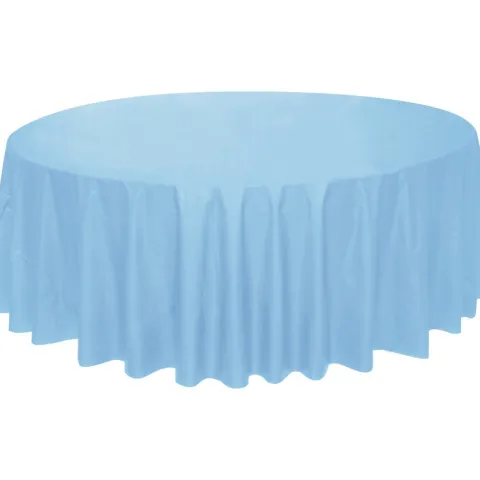 Plast dug lyseblå rund 213cm