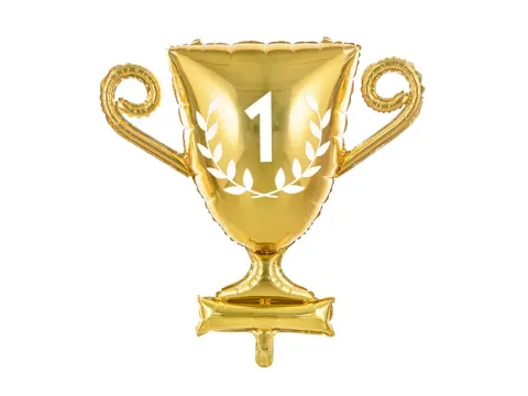 Pokal Ballon i guldfolie