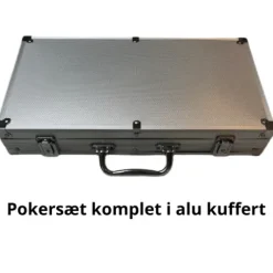 Pokerspil - komplet sæt