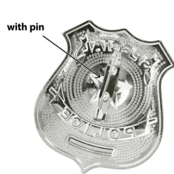 Politi badge metal