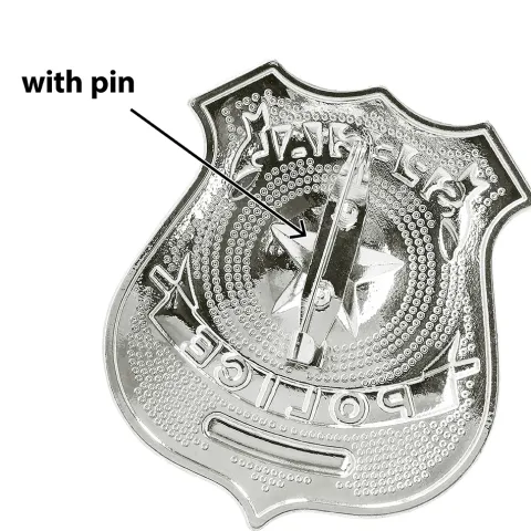 Politi badge metal