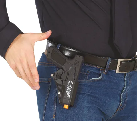Politi Pistol med Hylster