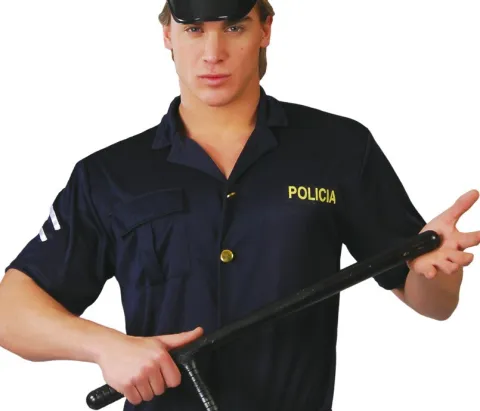 Politistav med greb 57cm