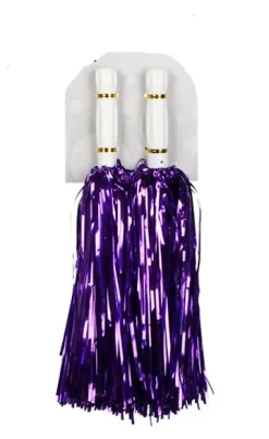 Pom Pom Cheerleader i metallic lilla