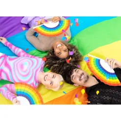 Pride Vifter Regnbue 6 stk