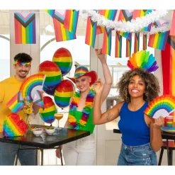 Pride Vifter Regnbue 6 stk