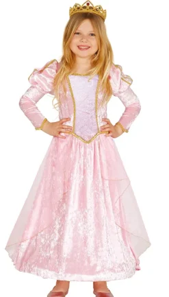 Prinsesse kjole i lyserød
