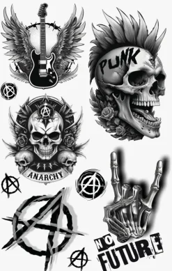 PUNK tatoveringer
