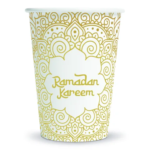 Ramadan Kareem Papkopper 8stk