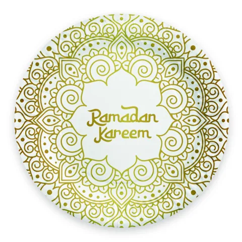 Ramadan Kareem Paptallerkner 8stk