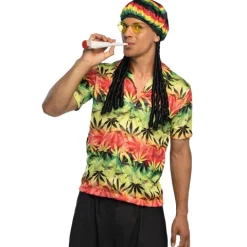Rastafari Hawaii skjorte