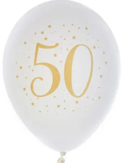 50 år balloner