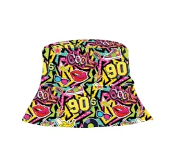 90ér bøllehat neon