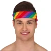 Regnbuefarvet bandana