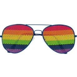 Regnbue farvet Solbrille