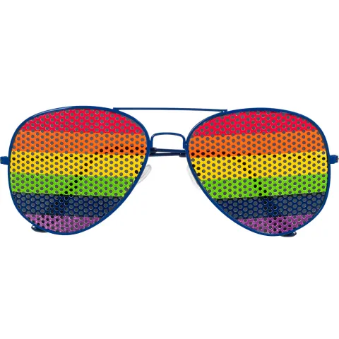 Regnbue farvet Solbrille