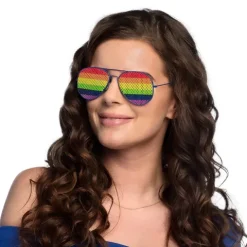 Regnbue farvet Solbrille
