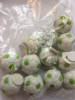 Resin fodbolde 12stk