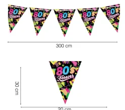 80ér Flagbanner