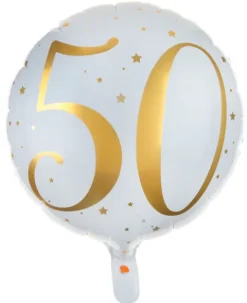 50 år Folieballon