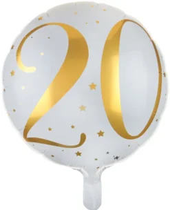 20 år Folieballon