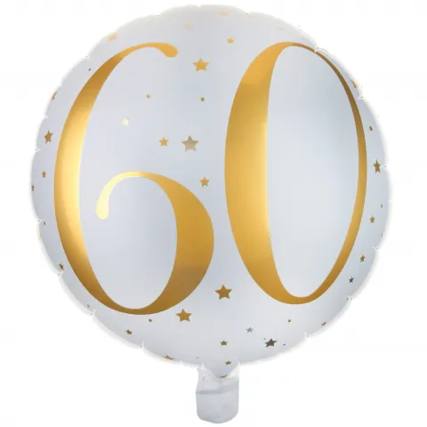 60 år Folieballon